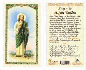 St. Jude Thaddeus Prayer Card